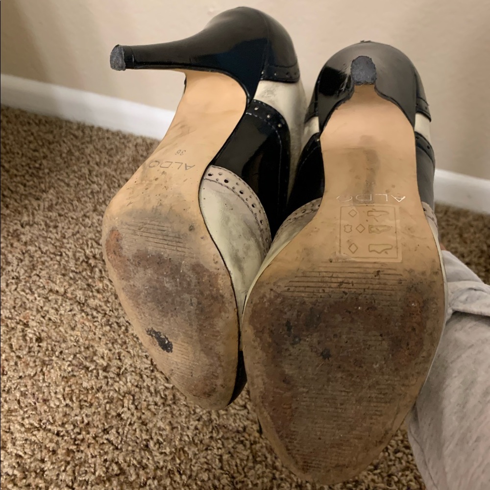 Aldo color block stiletto booties - Picture 2 of 2